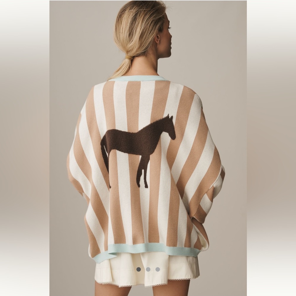 NWT Bel Kazan Open Front Cardigan OS